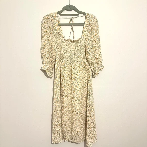 Reformation Fable Dress in Lima Size xl - Picture 2 of 9